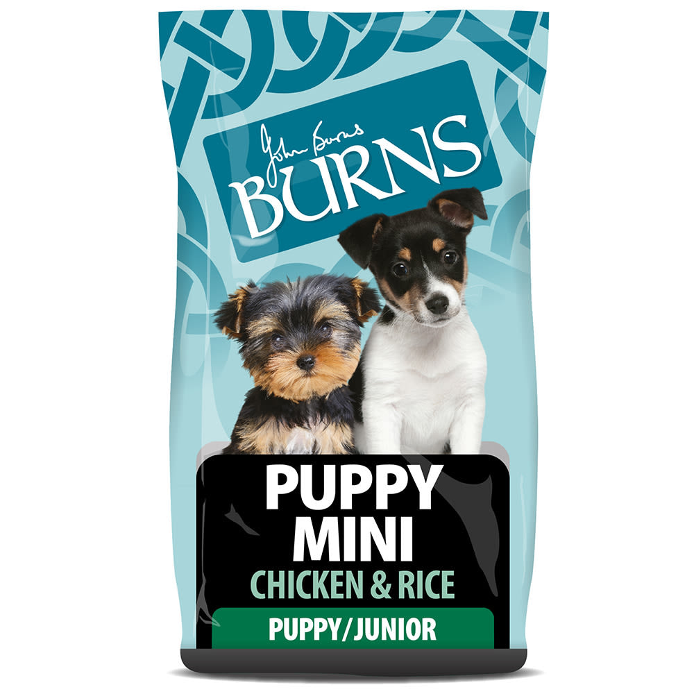 Burns Burns Chicken Puppy Dry Dog Food pet food packaging