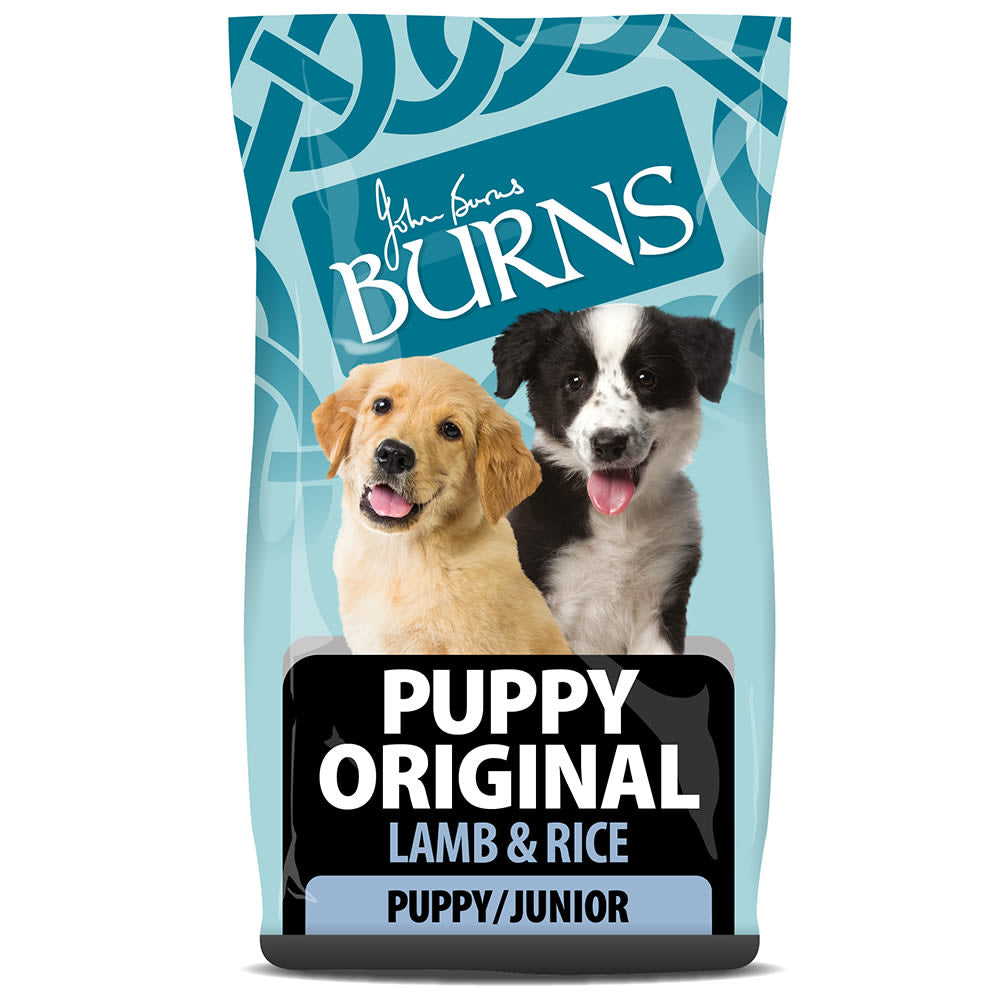 Burns Burns Lamb Puppy Dry Dog Food pet food packaging