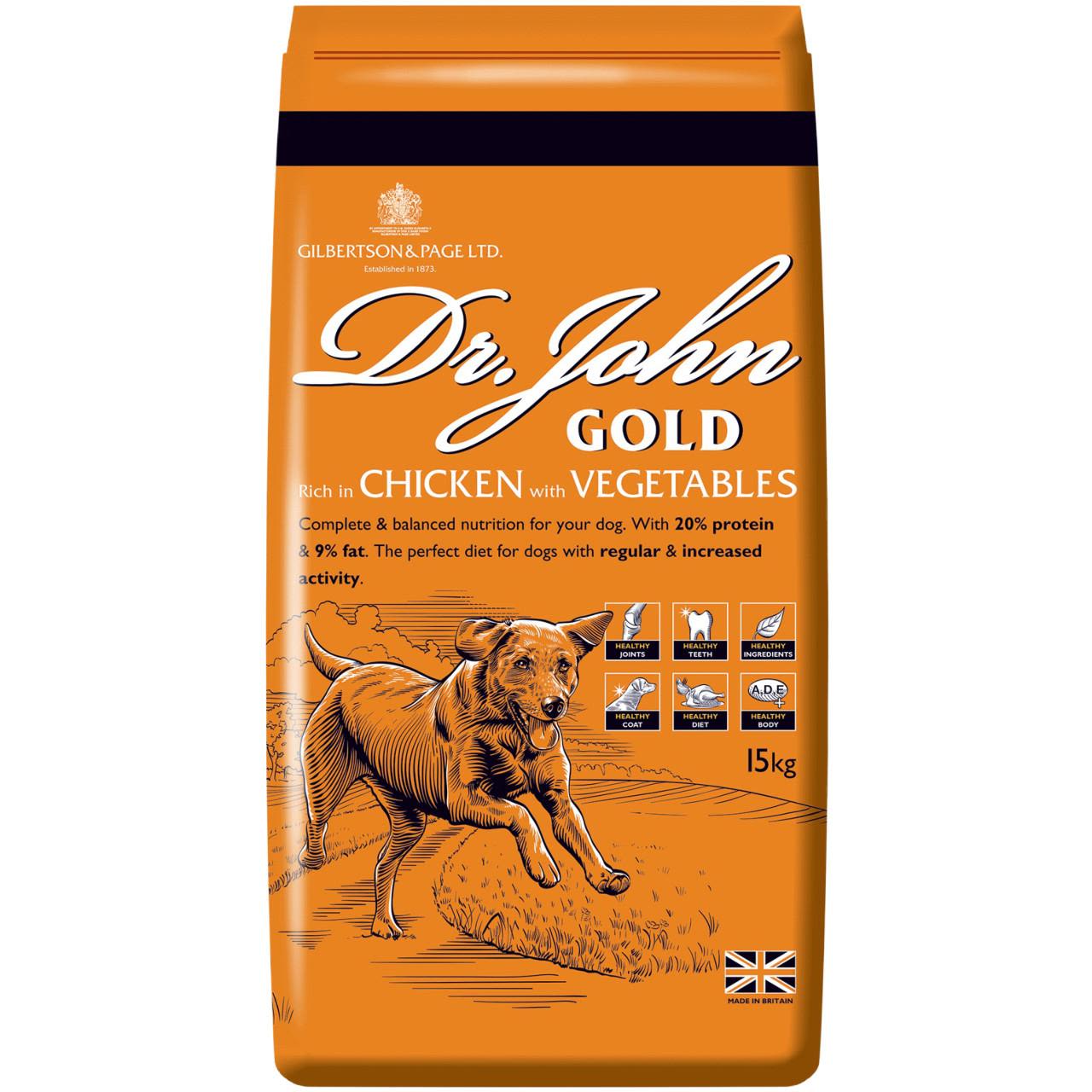 Dr john Dr John Gold Chicken Adult Dry Dog Food pet food packaging