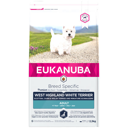 Eukanuba Breed Specific West Highland White Terrier Adult Dry Dog Food