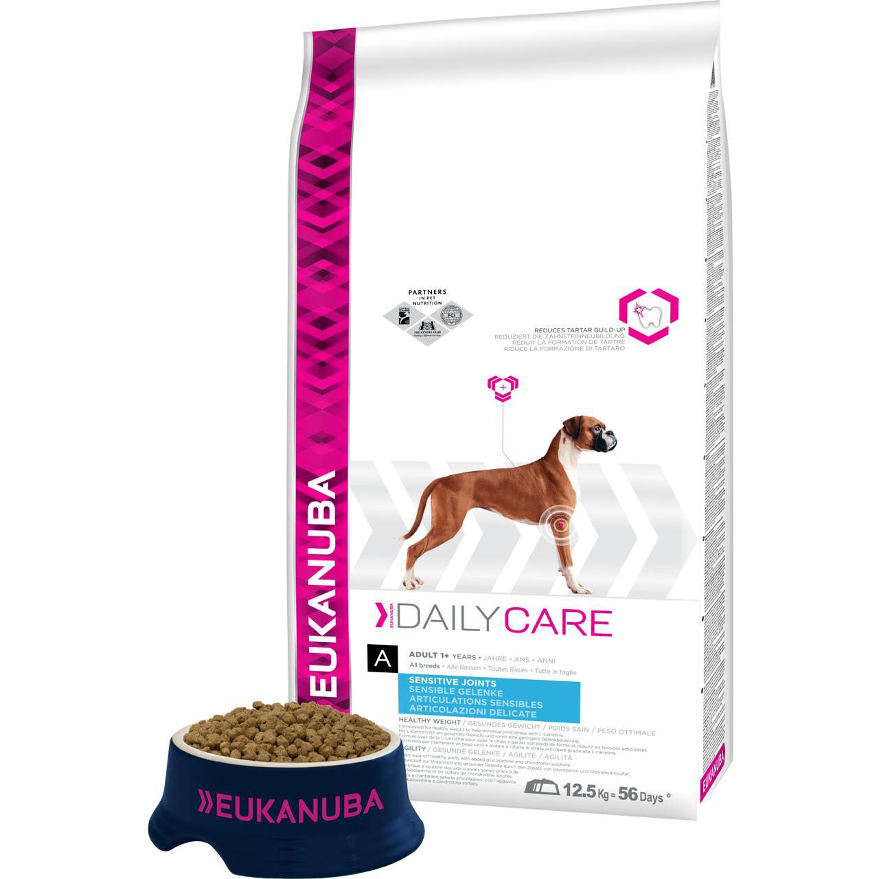 Eukanuba Eukanuba Daily Care Sensitive Joints Adult Dry Dog Food pet food packaging