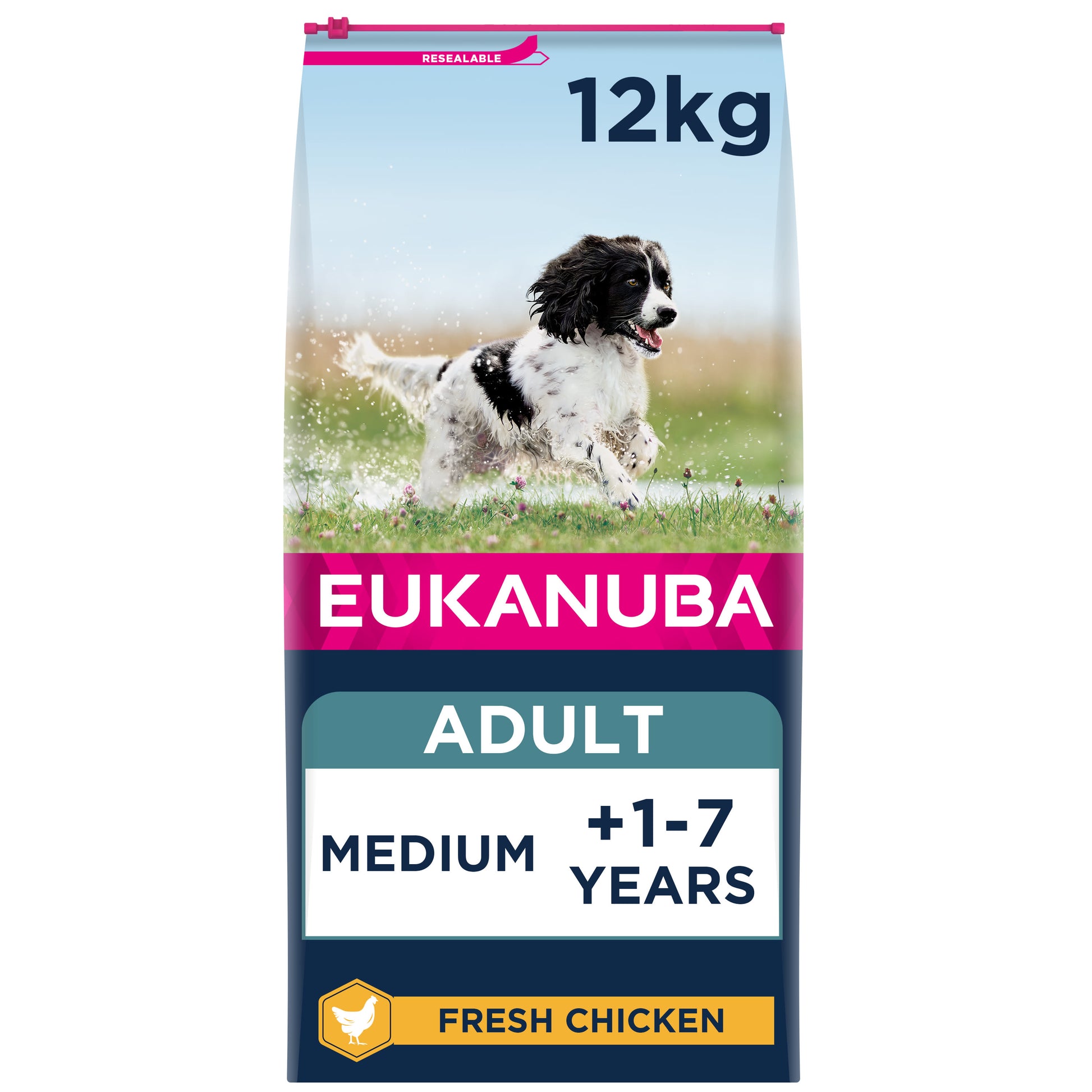 Eukanuba Adult Medium Breed Dry Dog Food Chicken – Pet Supermarket