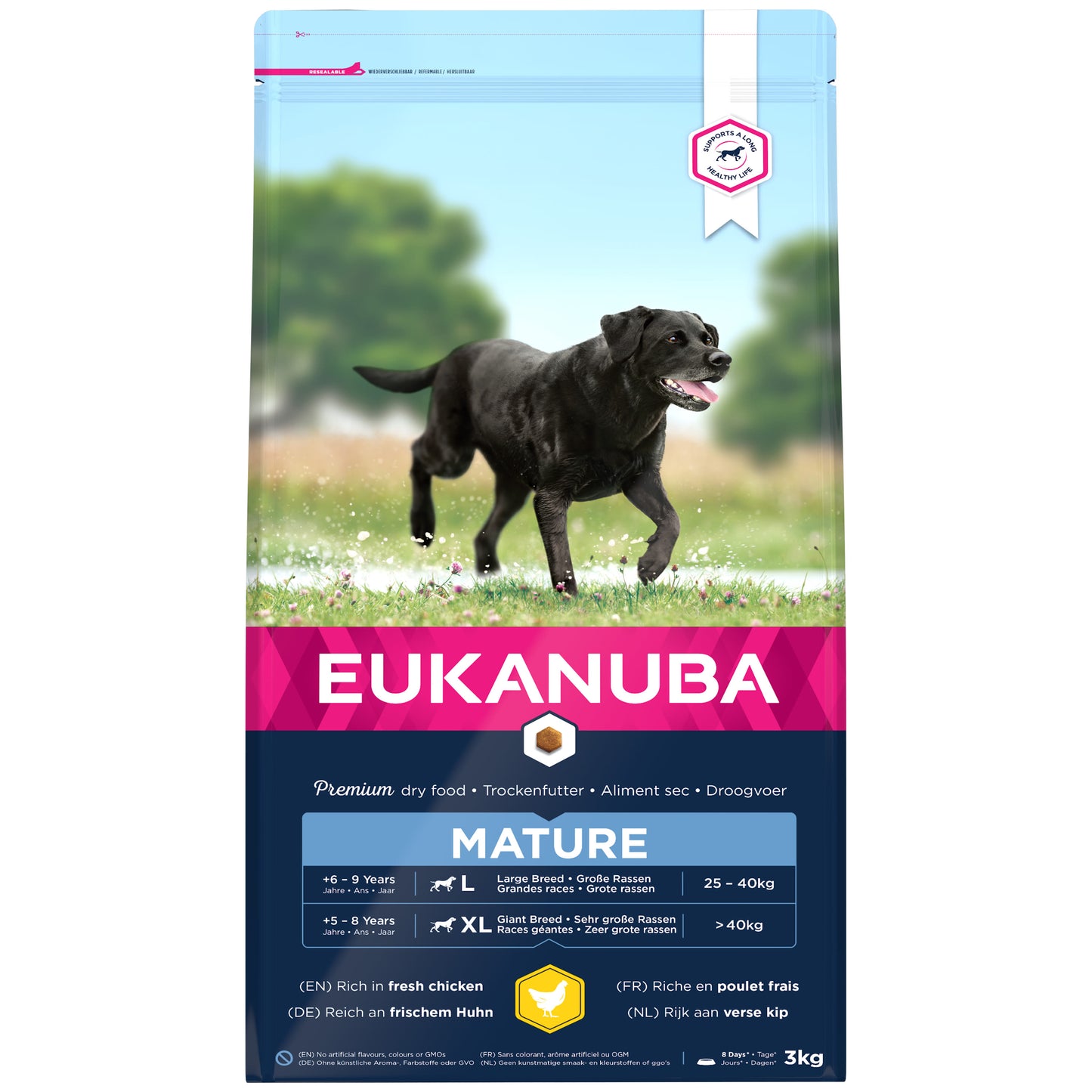 Eukanuba Thriving Mature Large Breed Dry Dog Food - Chicken