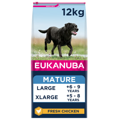Eukanuba Thriving Mature Large Breed Dry Dog Food - Chicken