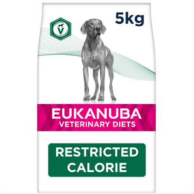 Eukanuba Eukanuba Restricted Calorie Chicken Adult Dry pet food packaging