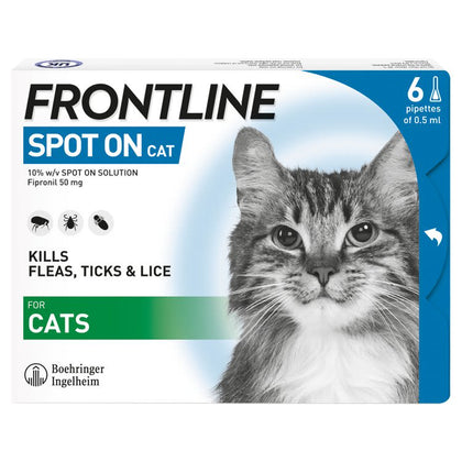 Frontline Spot On Flea & Tick Treatment for Cats