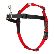 Halti Front Control Dog Harness in Black & Red
