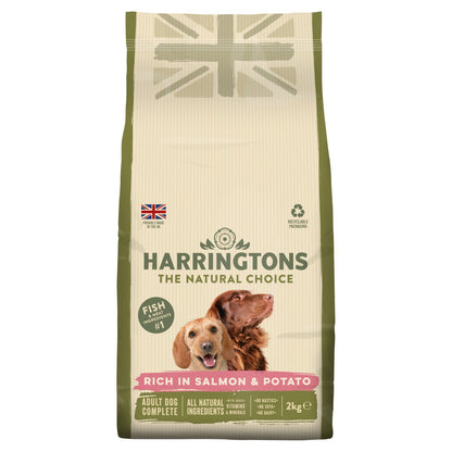 Harringtons Adult Dry Dog Food - Salmon & Potato