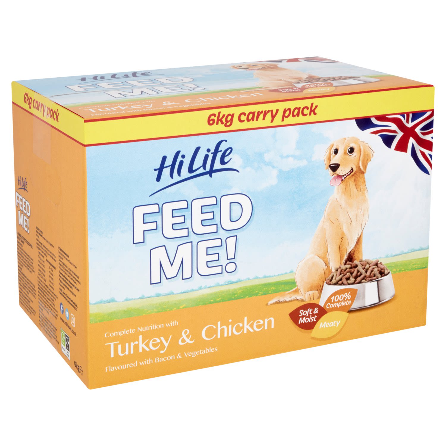 Hilife Hilife Feed Me Beef Chicken Adult Dry Dog Food pet food packaging
