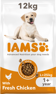Iams Vitality Large Breed Adult 1+ Dry Dog Food - Chicken