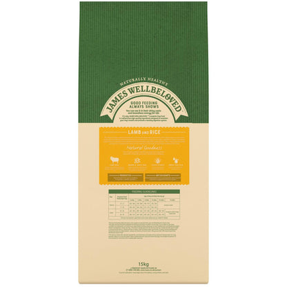 James Wellbeloved Junior Dry Dog Food - Lamb & Rice