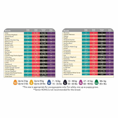 KONG Extreme Black Chew Dog Toy