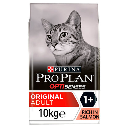 Purina Pro Plan Optisenses Original Adult Dry Cat Food - Salmon