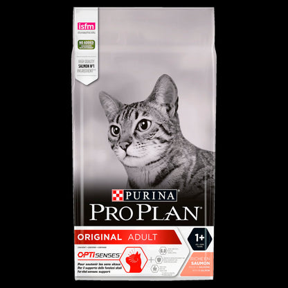 Purina Pro Plan Optisenses Original Adult Dry Cat Food - Salmon