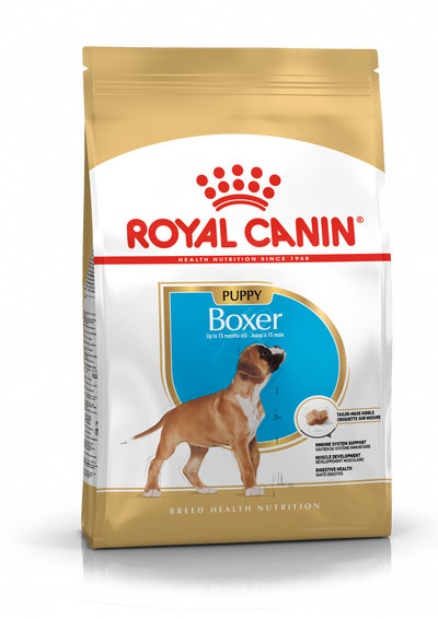 Royal Canin Royal Canin Boxer Puppy Dry Dog Food pet food packaging