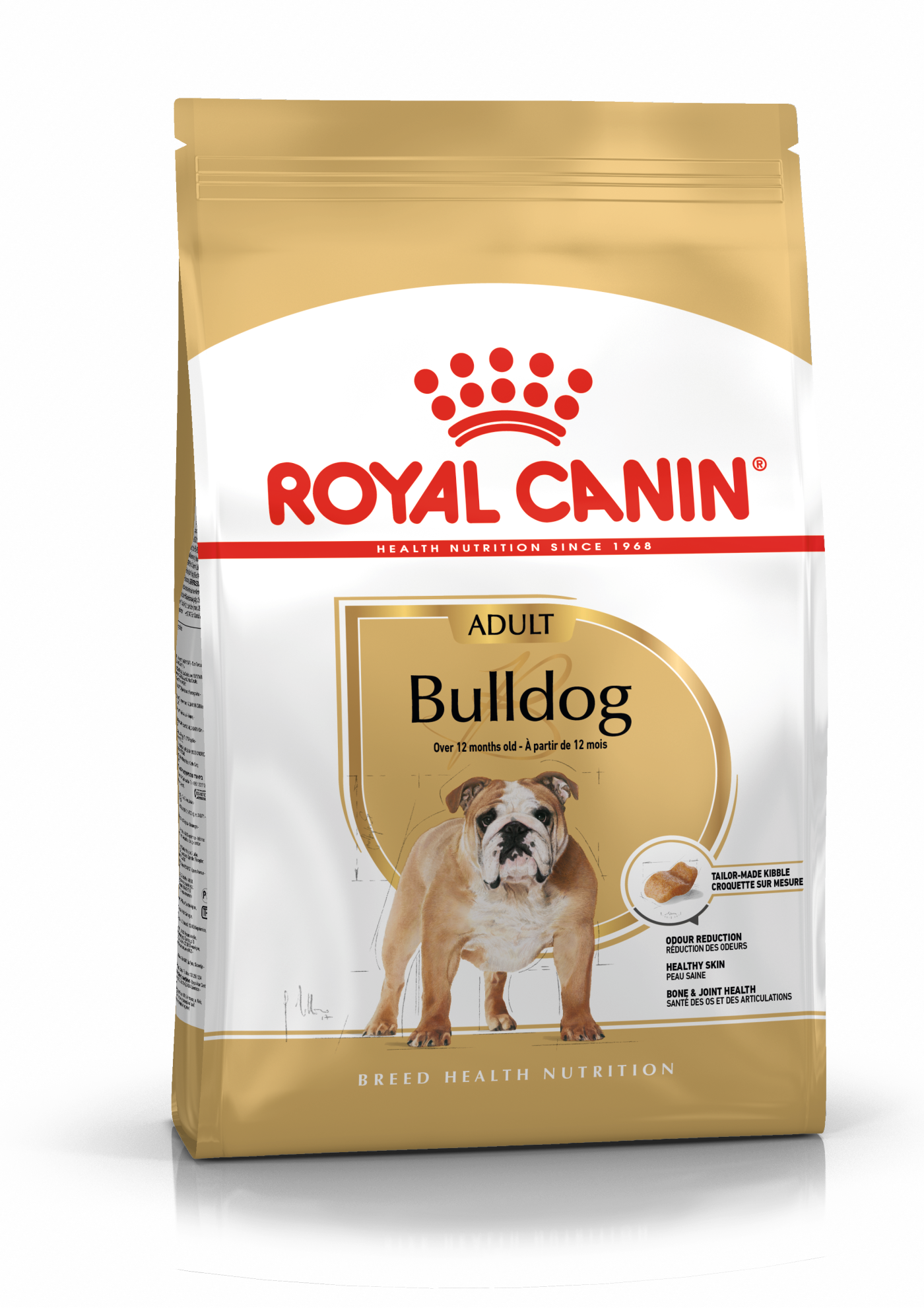 Royal Canin Royal Canin Bulldog Adult Dry Dog Food pet food packaging