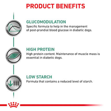 Royal Canin Diabetic Adult Dry Dog Food