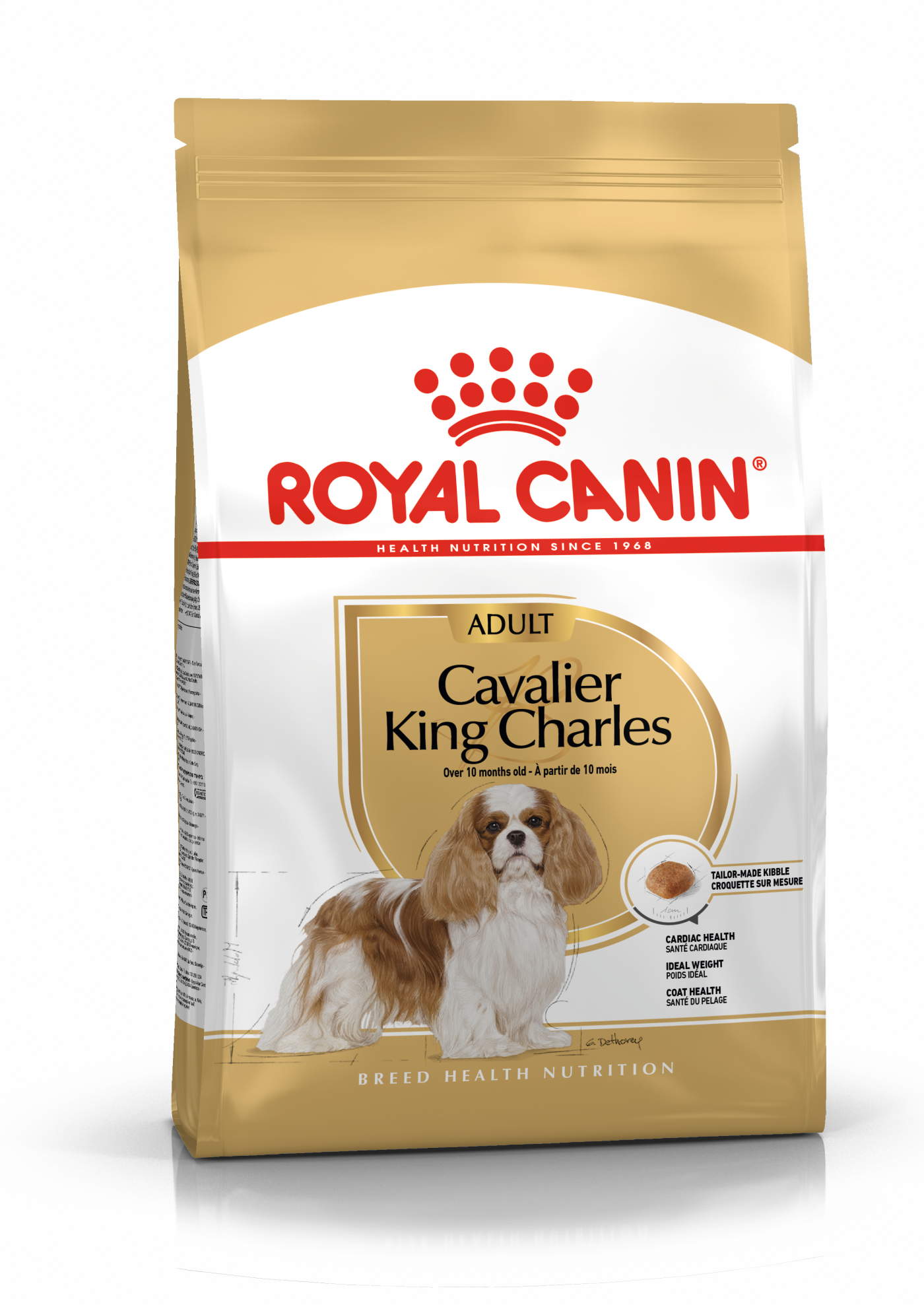 Royal Canin Royal Canin Cavalier King Charles Adult Dry Dog Food pet food packaging