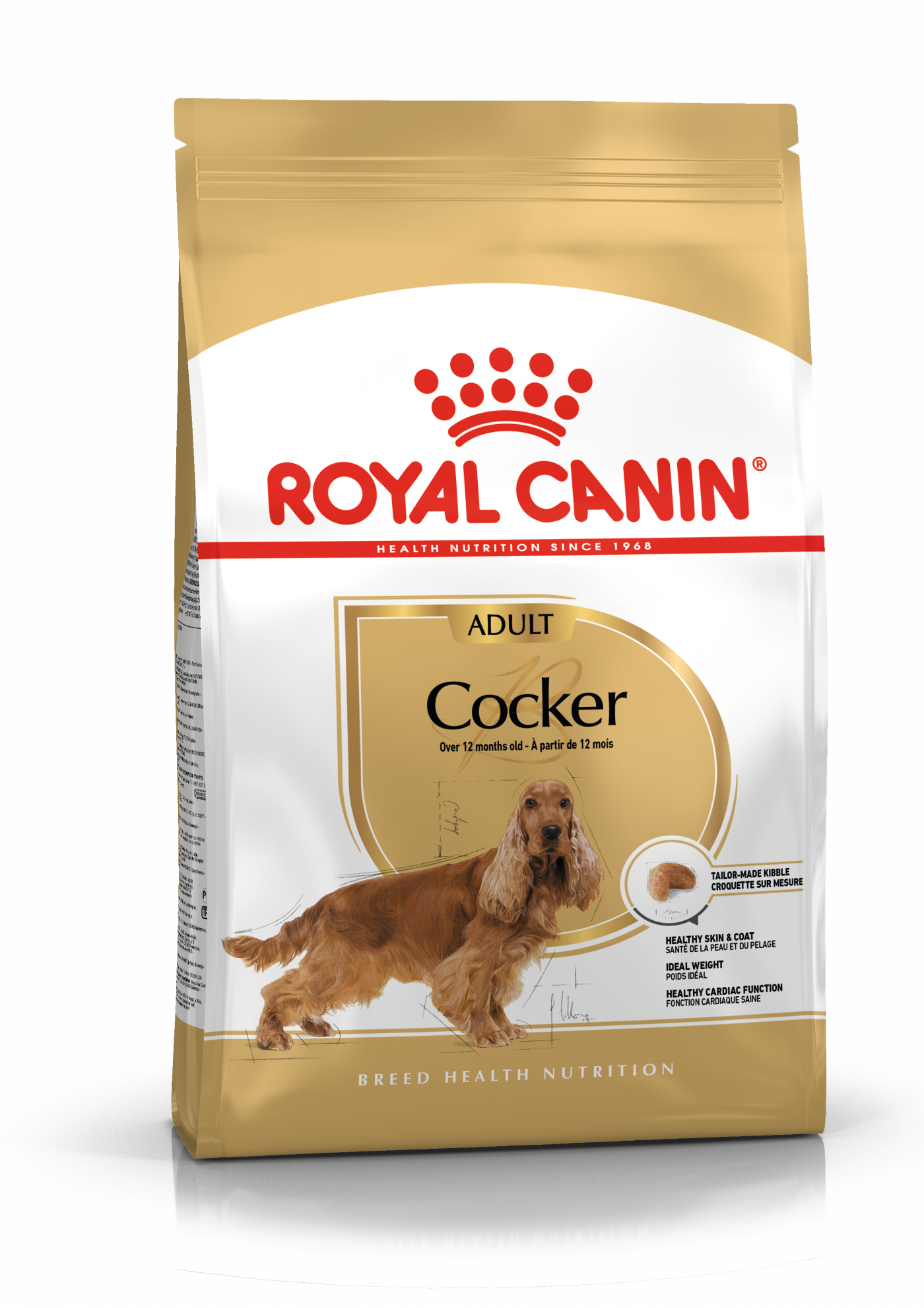 Royal Canin Royal Canin Cocker Spaniel Adult Dry Dog Food pet food packaging