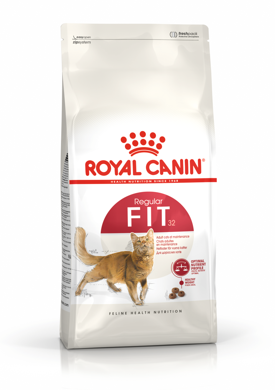 Royal Canin Royal Canin Fit 32 Adult Dry Cat Food pet food packaging