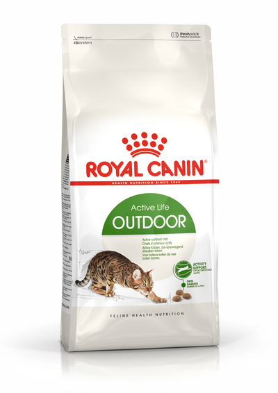Royal Canin Royal Canin Outdoor Adult Dry Cat Food pet food packaging