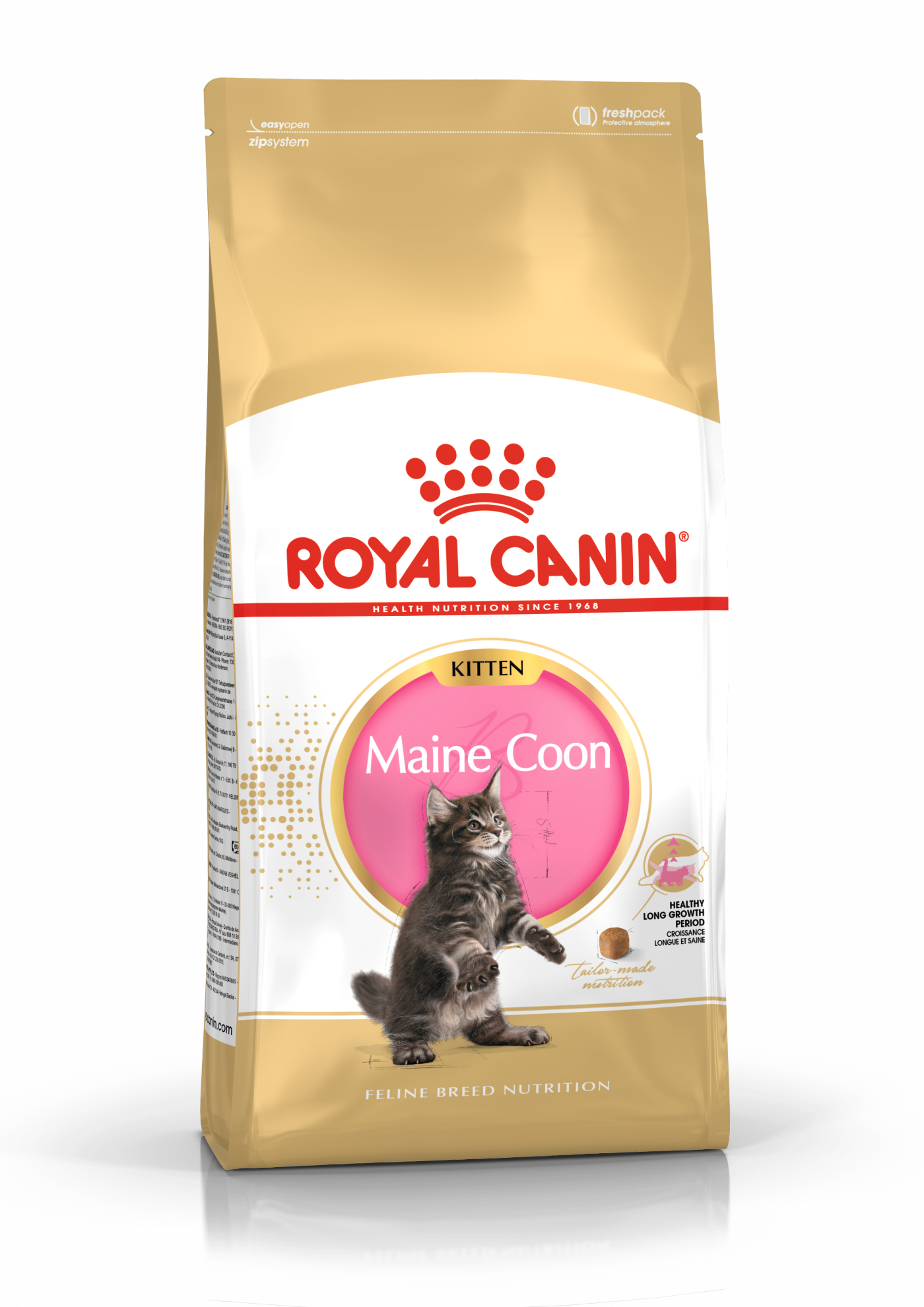 Royal Canin Royal Canin Maine Coon Kitten Dry Cat Food pet food packaging