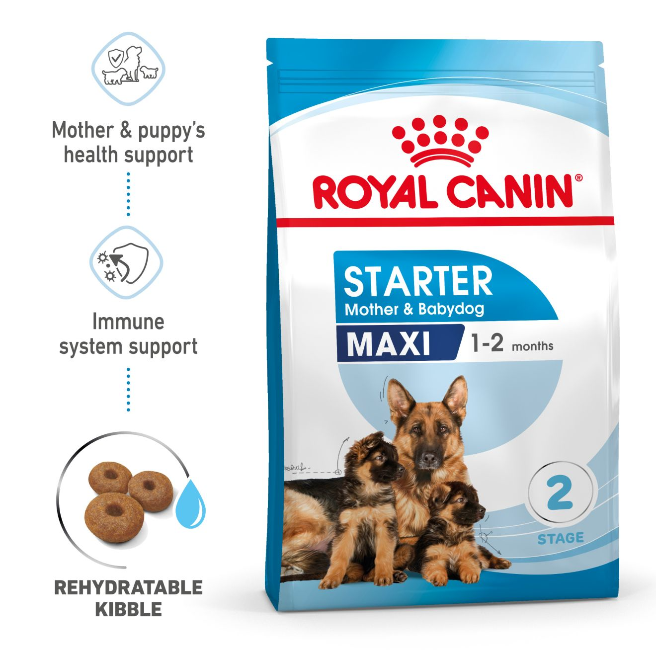 Royal Canin Starter Maxi Mother and Babydog Dry Dog Food