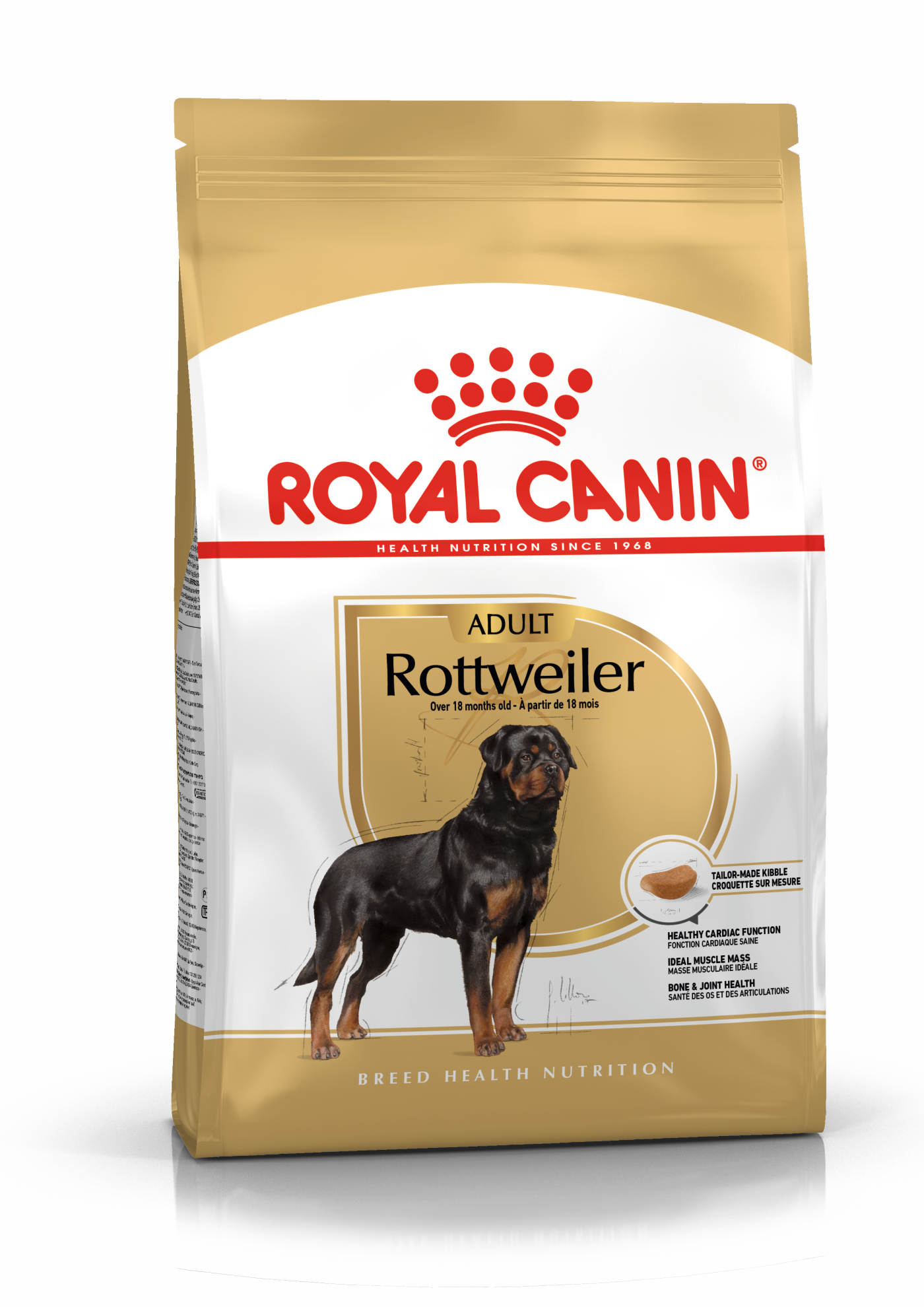 Royal Canin Royal Canin Rottweiler Adult Dry Dog Food pet food packaging