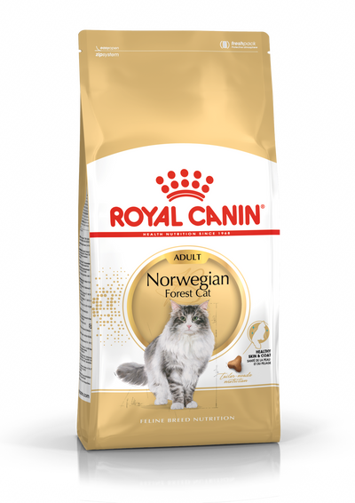 Royal Canin Royal Canin Bread Norwegian Forest Adult Dry pet food packaging
