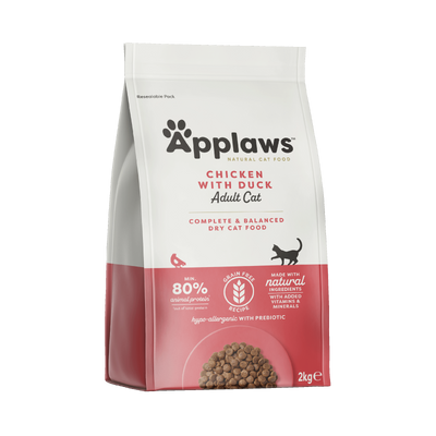 Applaws Applaws Extra Chicken Duck Adult Dry Cat Food pet food packaging