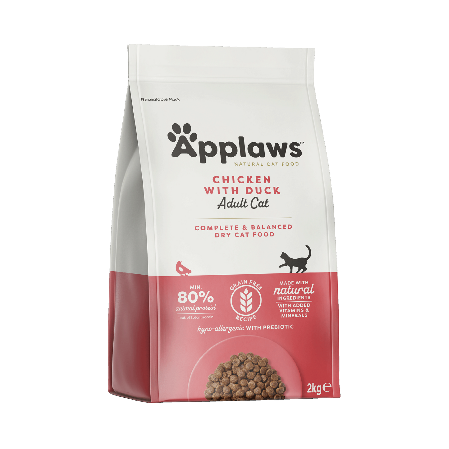 Applaws Cat Dry 2Kg Adult Chicken with Extra Duck