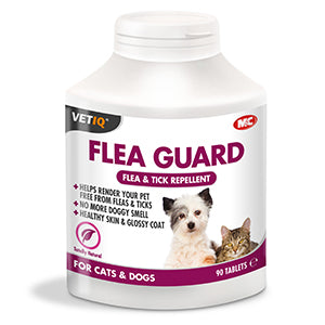 Mark & Chappell VetIQ Flea Guard Tablets for Cat & Dogs