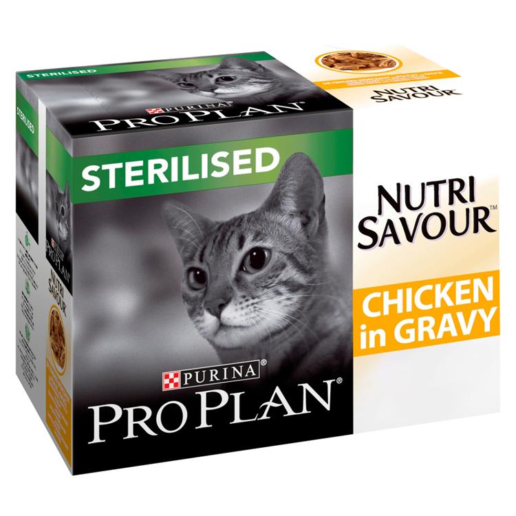 Purina Pro Plan NutriSavour Sterilised Adult Wet Cat Food