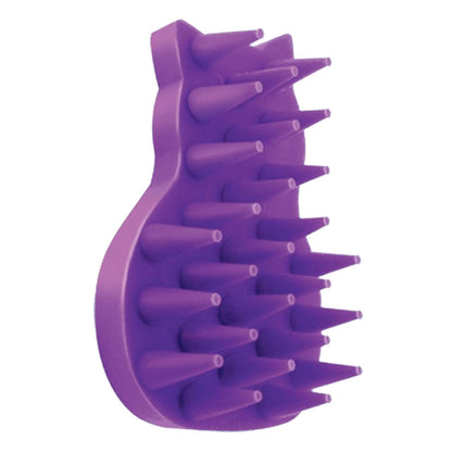 KONG Cat Zoom Groom Brush in Violet
