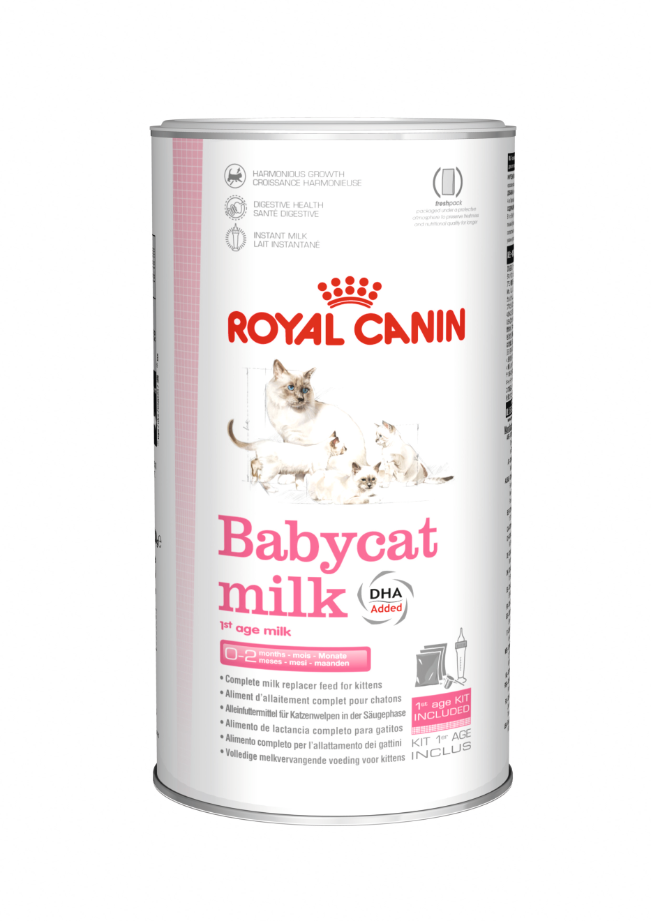 Royal Canin Royal Canin Baby Milk Kitten Wet Cat Food pet food packaging