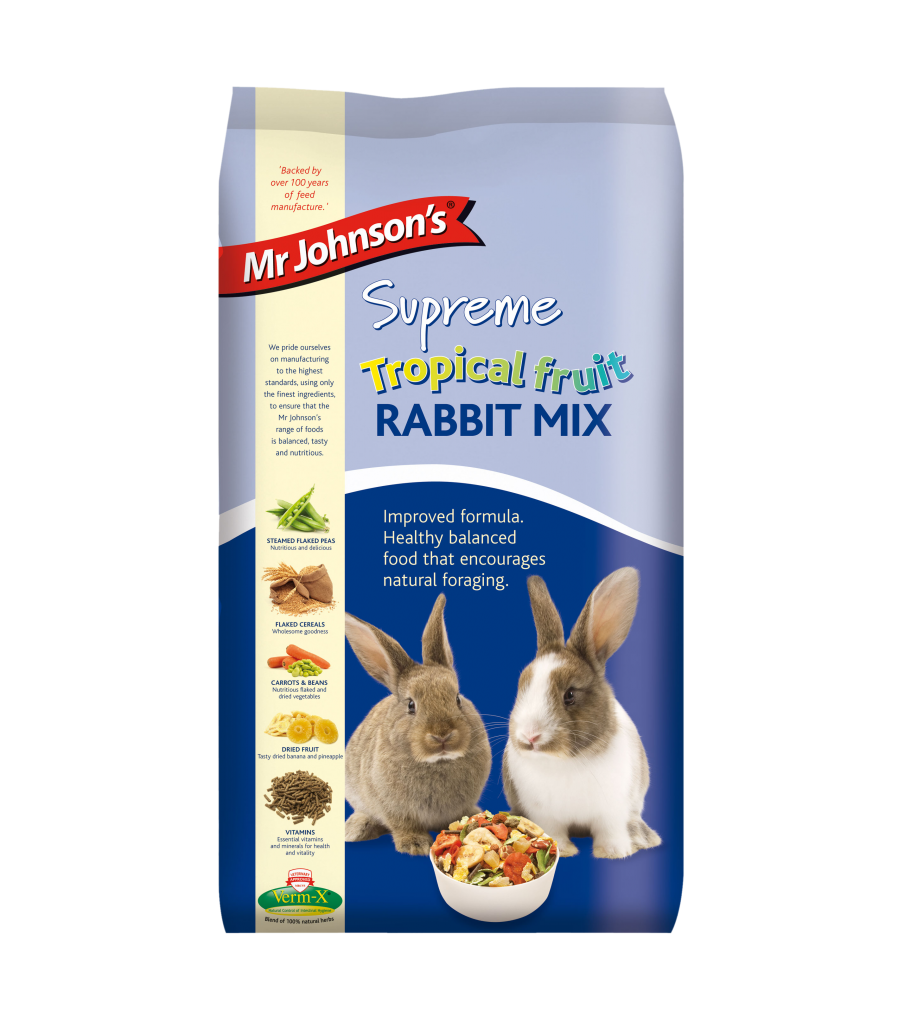 Mr Johnsons Supreme Tropical Rabbit Mix with Fruit