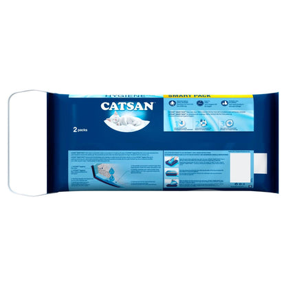 Catsan Hygiene Smart Pack 2x Inlays Cat Litter Dust-Free Litter Tray Liner