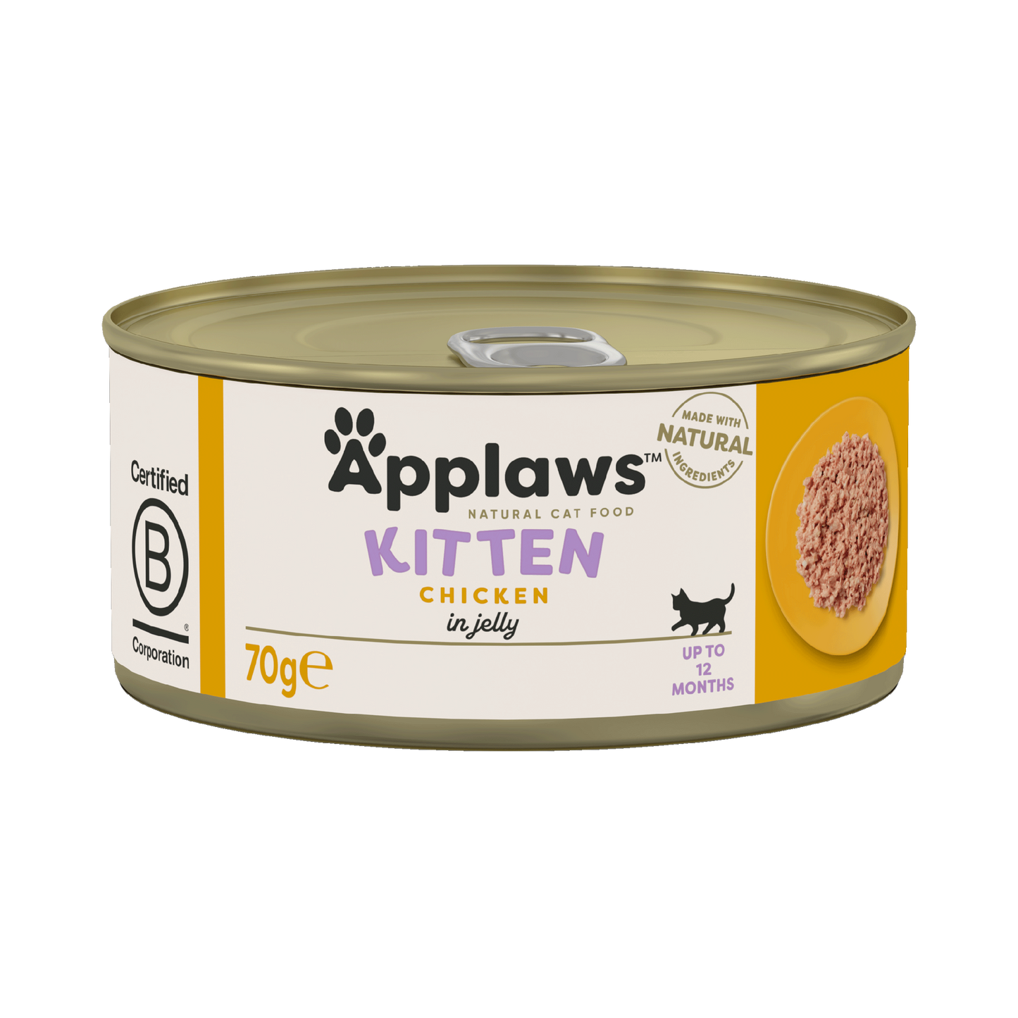 Applaws Cat Tin 70g Tin Kitten Chicken
