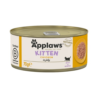 Applaws Cat Tin 70g Tin Kitten Chicken