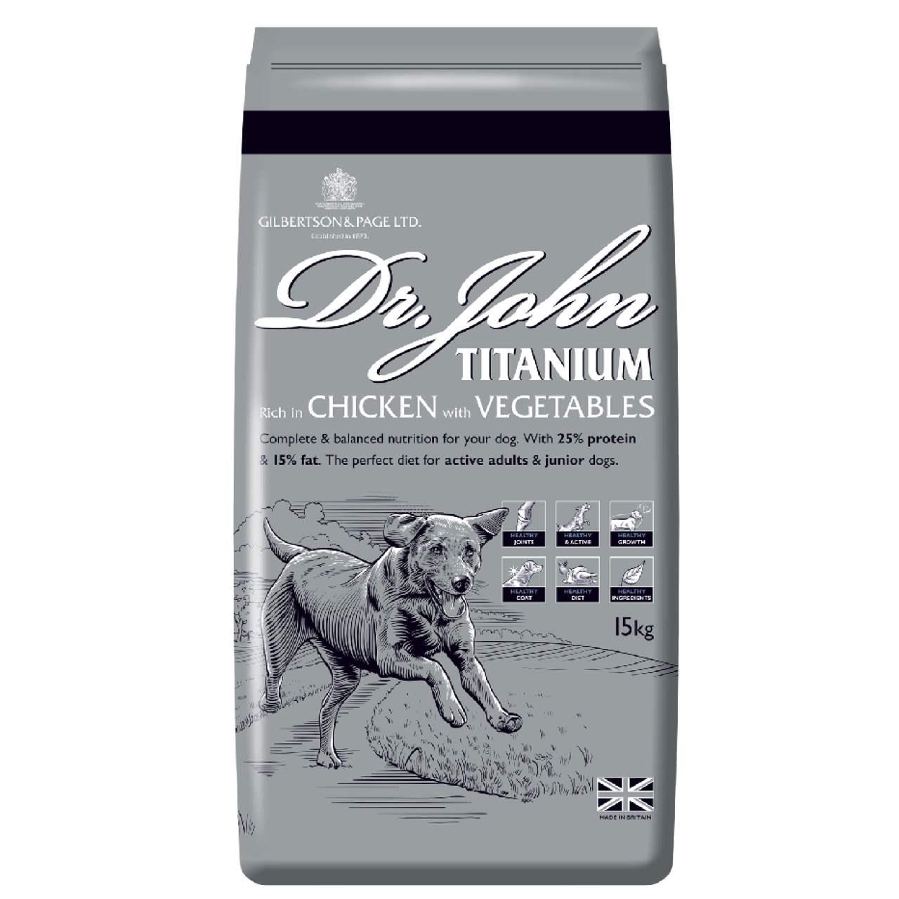 Dr john Dr John Platinum 25 Protein Chicken Adult Wet Dog Food pet food packaging