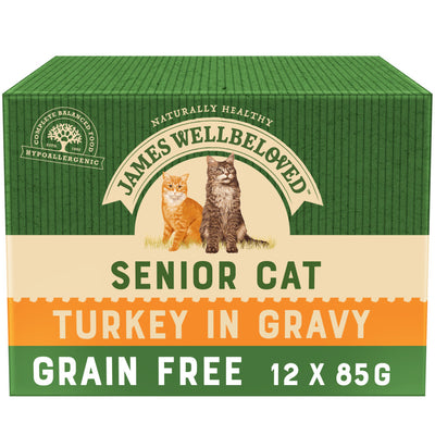 James Wellbeloved James Wellbeloved Gravy Grain Free Turkey pet food packaging