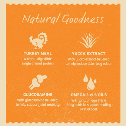 James Wellbeloved Grain Free Senior Cat Food Pouches Turkey in Gravy