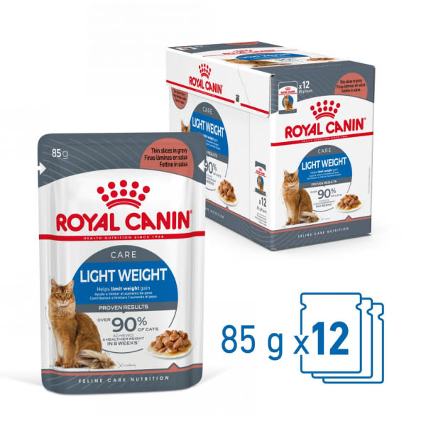 Royal Canin Ultra Light Weight Care Adult Cat Wet Food - Gravy