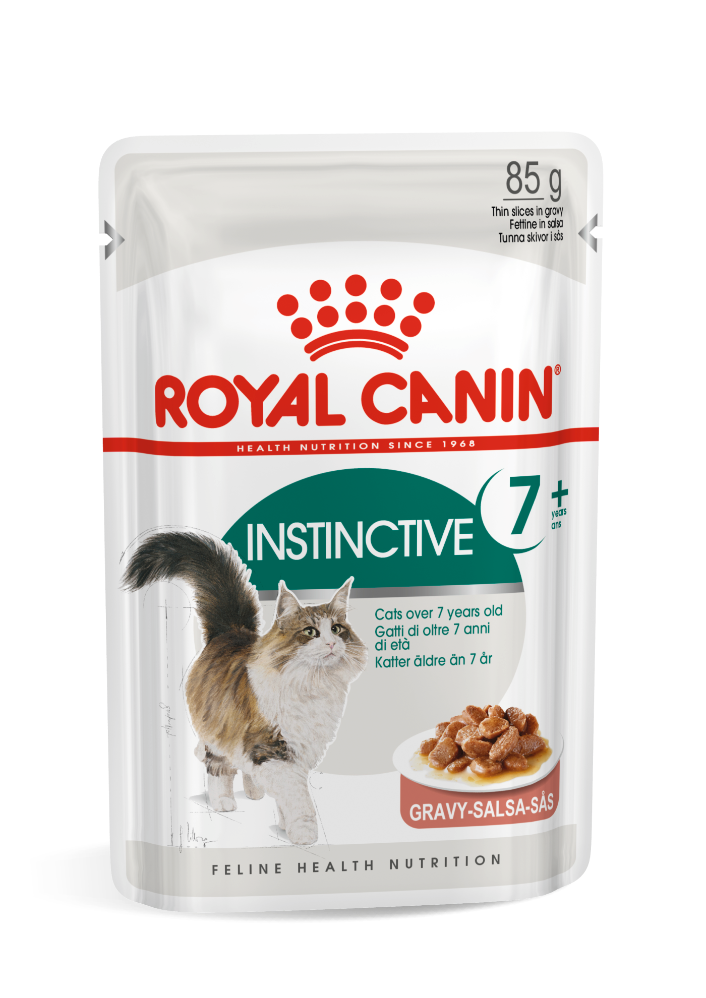 Royal Canin Instinctive Adult 7+ Cat Wet Food - Gravy
