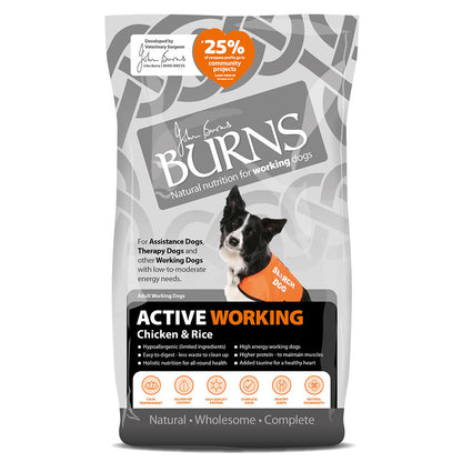 Burns Active Adult Dry Dog Food - Chicken & Rice