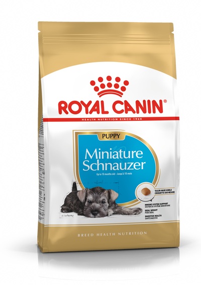 Royal Canin Royal Canin Mini Schnauzer Puppy Dry Dog Food pet food packaging