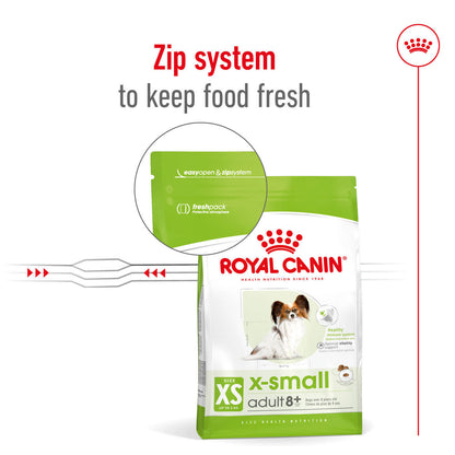 Royal Canin X-Small Adult 8+ Dry Dog Food