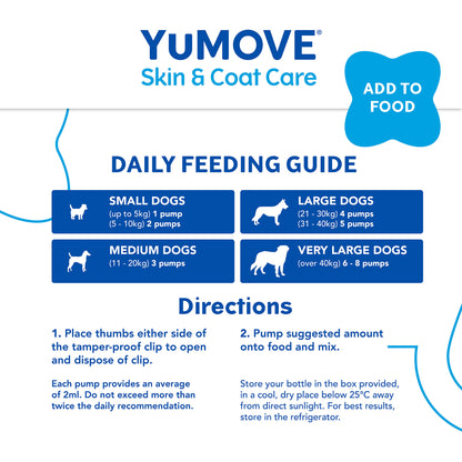 YuMOVE Skin & Coat Care Itching Supplement Oil for Dogs