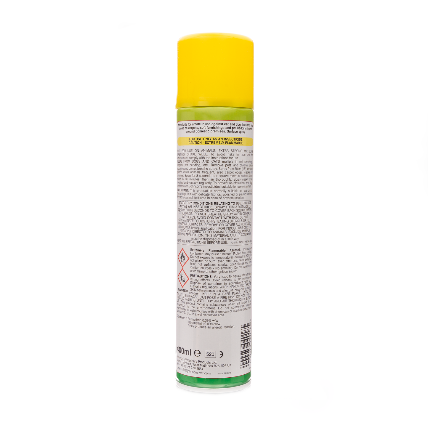 Johnsons Household Cat & Dog Flea Spray