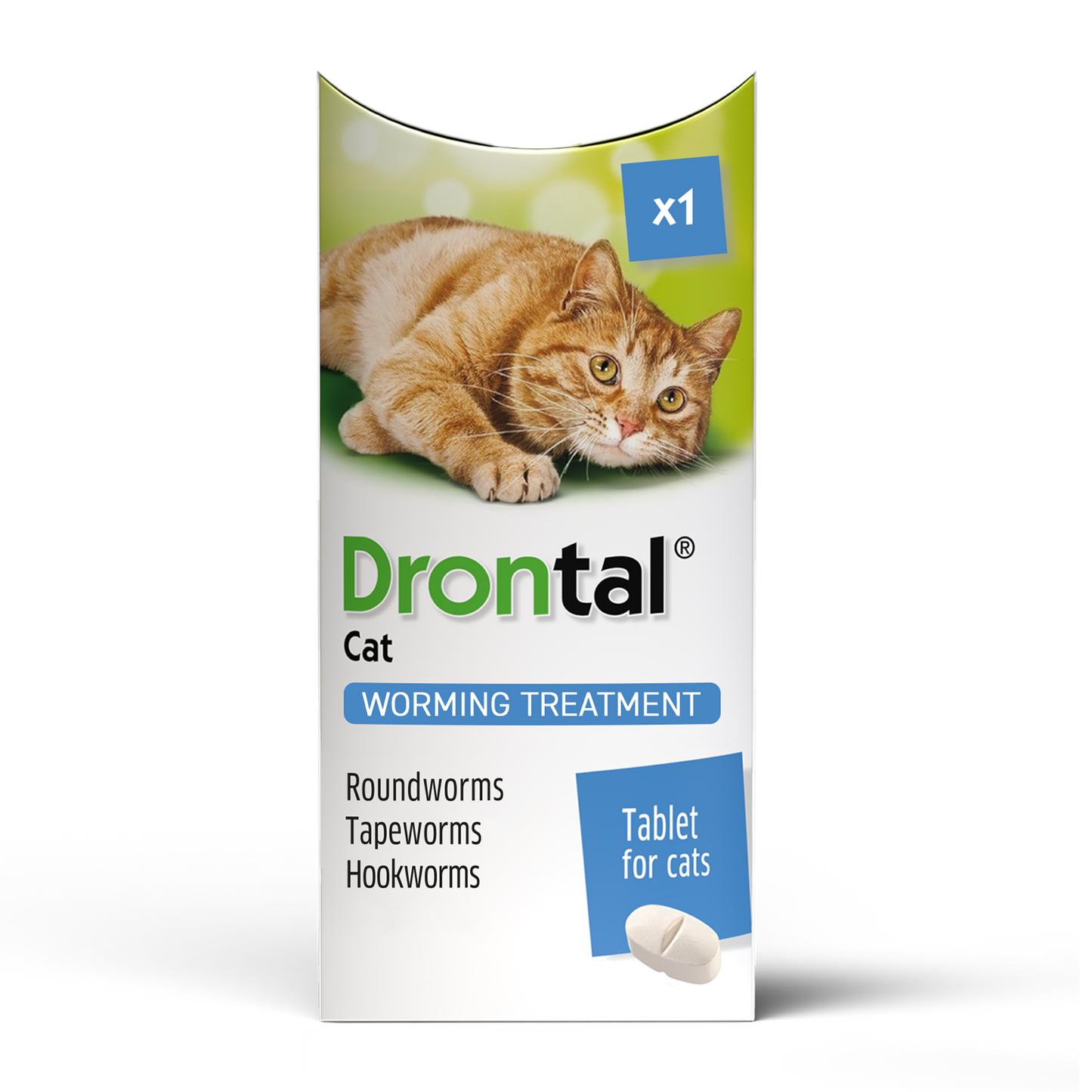 Drontal Wormer Tablets for Small and Medium Cats (2 to 4kg)